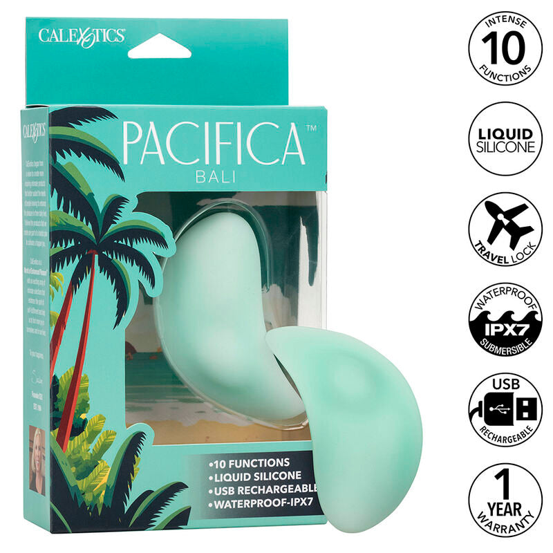 Stimulateur Clitoridien Pacifica Bali Teaser Aqua - CalExotics