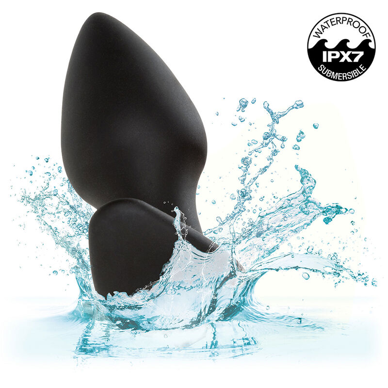 Plug Anal Vibrant Rock Bottom Perfect Probe Noir - CalExotics