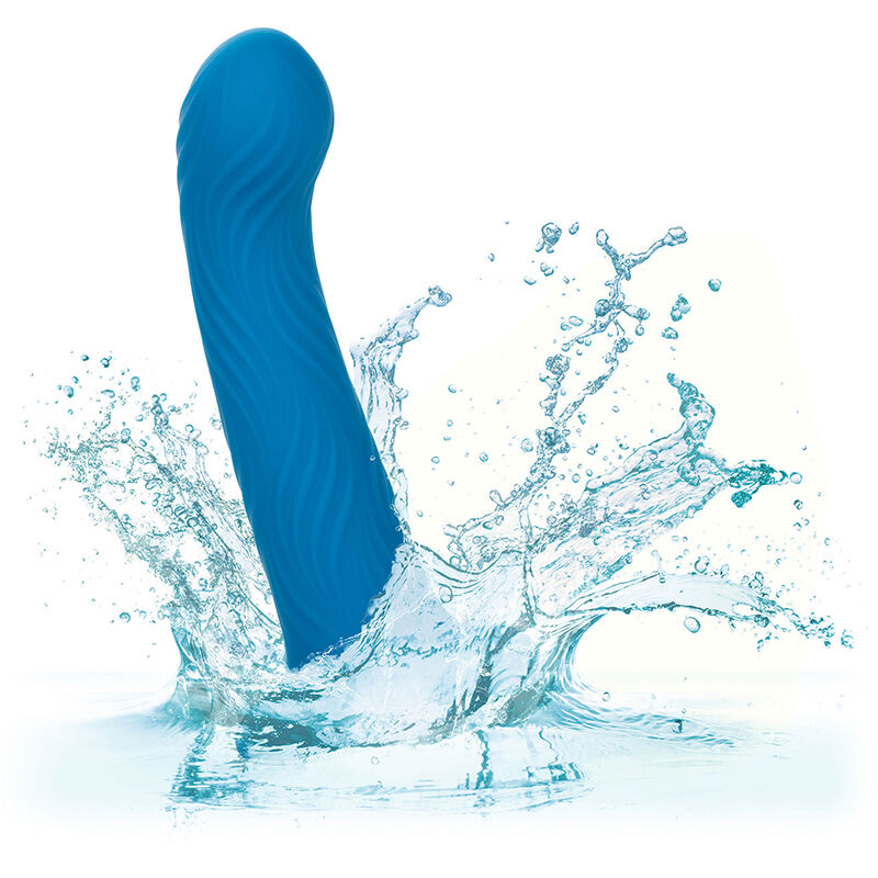 Plug Anal Wave Rider Ripple Bleu - Calexotics