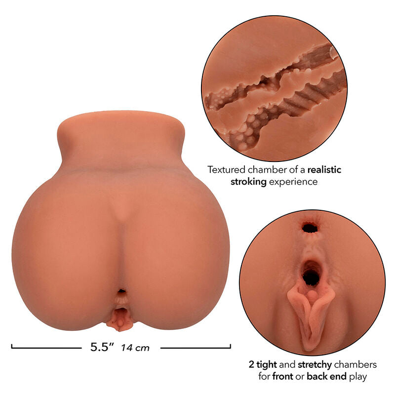 Masturbateur The Roller Babe Double Entrée Flesh - Calexotics