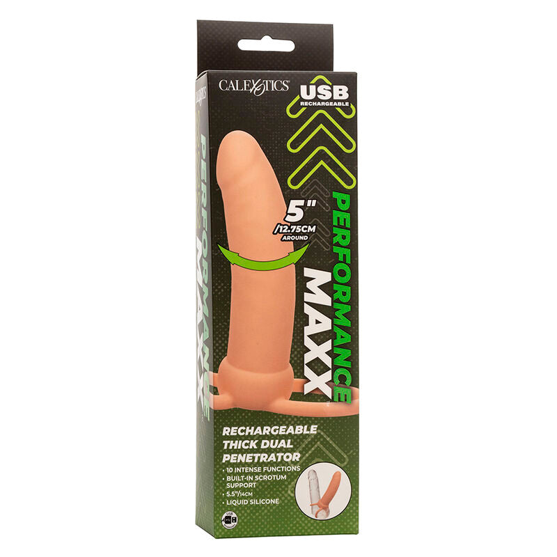 Double Pénétrateur Vibrant Maxx Thick 10 Vibrations - CalExotics