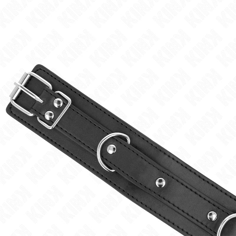 Collier BDSM avec Laisse 65cm Réglable Modèle 1 - KINK - KINK COLLAR & GAG
