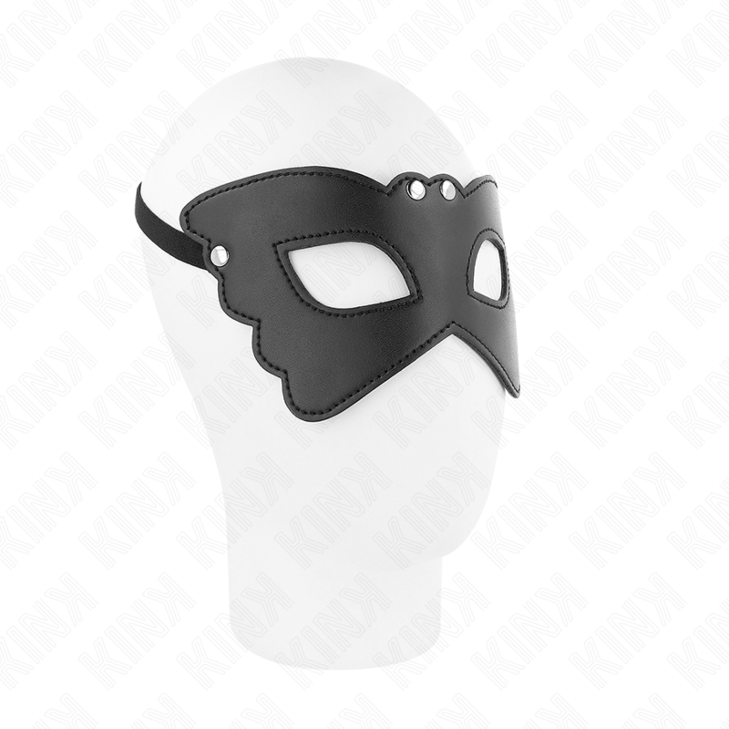 Masque papillon en cuirette 20 x 9 cm - Kink - KINK MASKED ALLURE