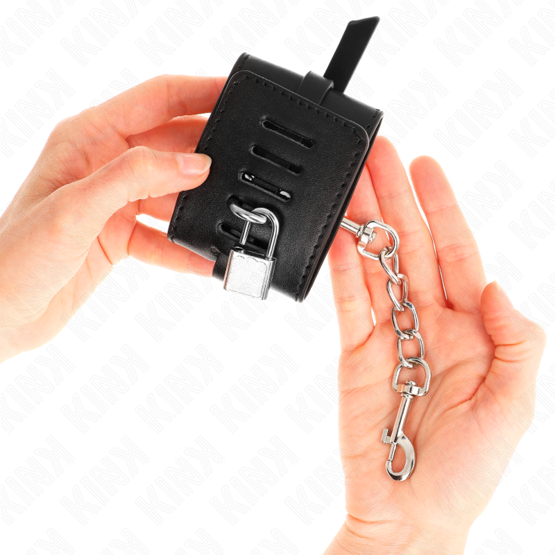 Appui-Poignets Verrouillables Deluxe Noir Ajustable - KINK - KINK WRIST RESTRAINT