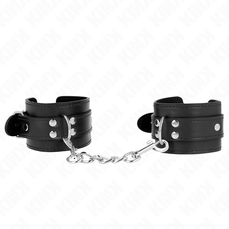 Bracelet BDSM Simple Noir Ajustable 20-23 cm - KINK - KINK WRIST RESTRAINT