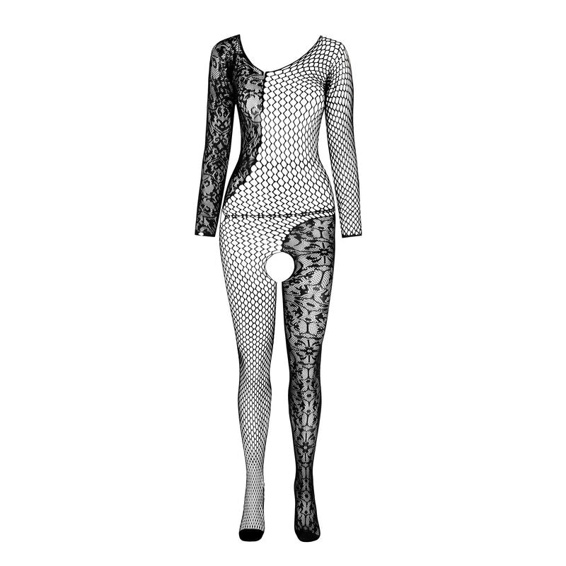 Bodystocking BS 107 Rouge Taille Unique - Passion