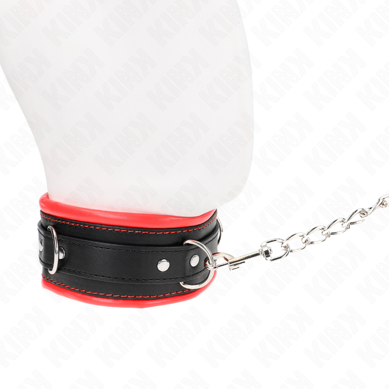 Collier BDSM Lourd avec Ceinture 65cm Modèle 3 Réglable - KINK - KINK COLLAR & GAG
