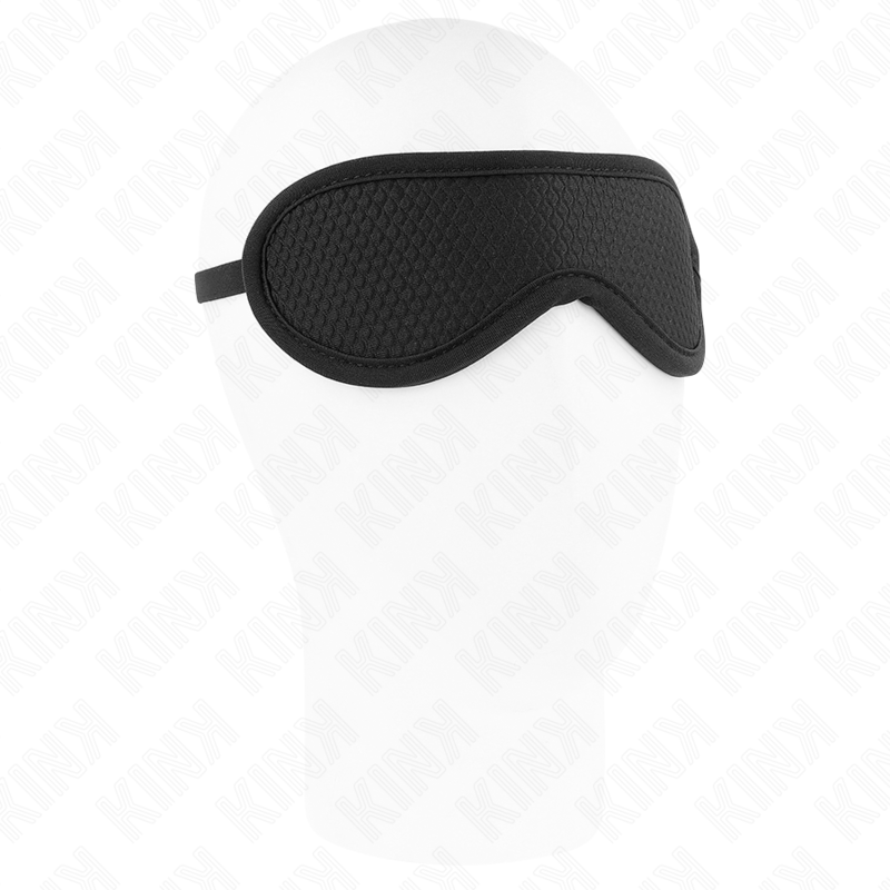 Bandage texturé écailles bord recouvert noir 20x7 cm - Kink - KINK MASKED ALLURE
