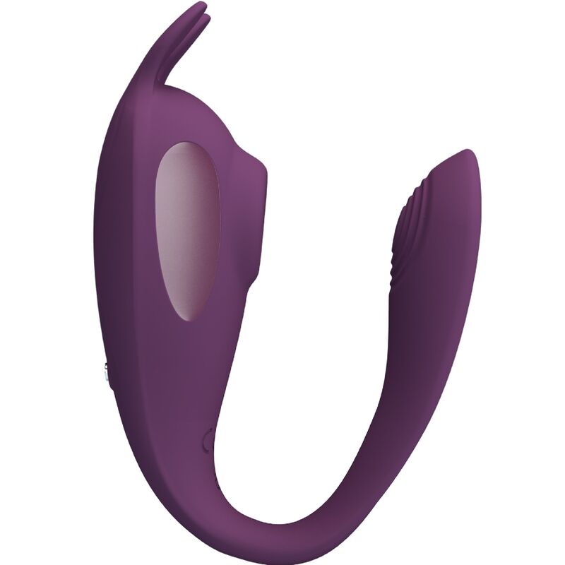 Stimulateur Couples Shey Connecté Violet - Pretty Love