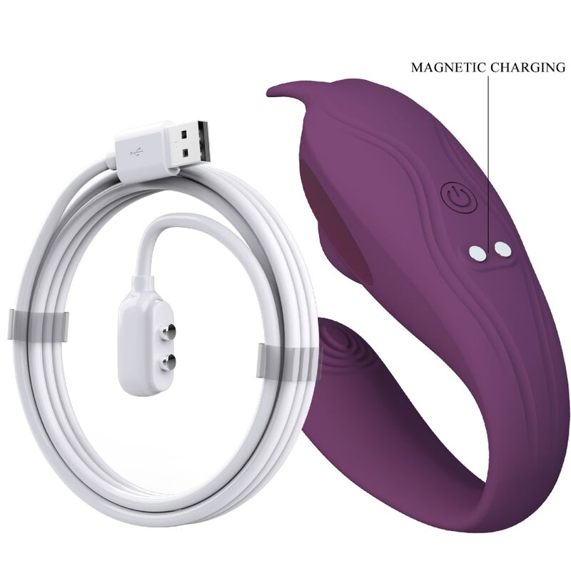 Stimulateur Couples Shey Connecté Violet - Pretty Love