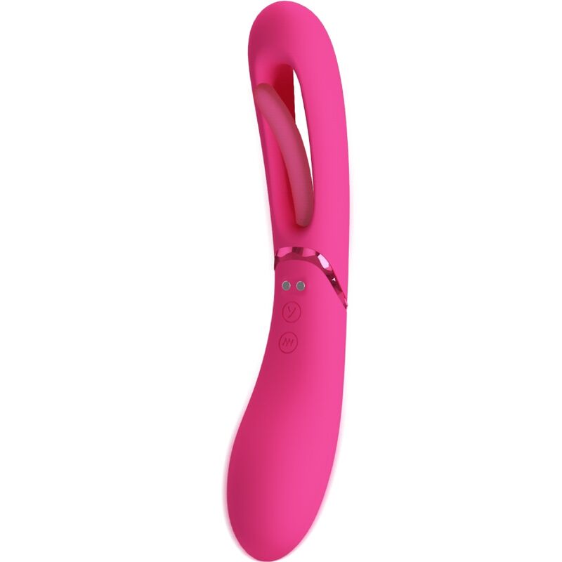 Vibromasseur point G Lexie 7 vibrations rose - Romance - ROMANCE