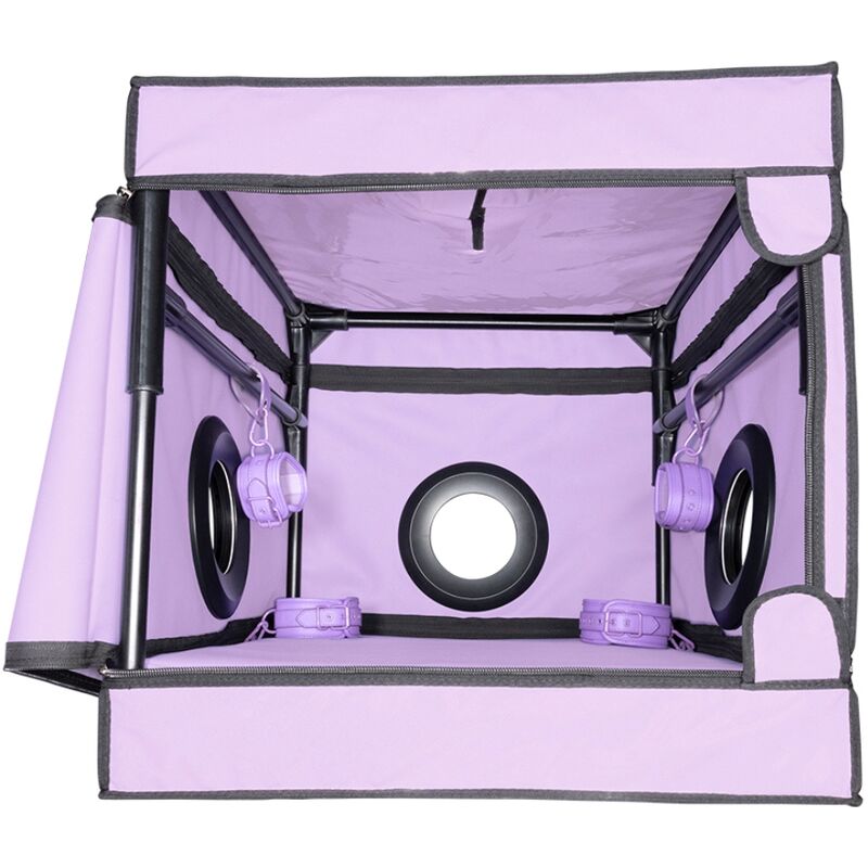 Secret Dome - Cabine BDSM Portable La Niche - Violet et Noir