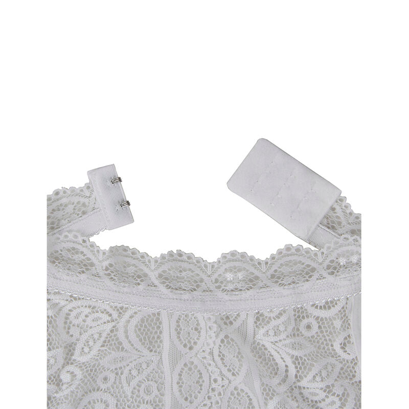 Body dentelle blanc S/M - Subblime - SUBBLIME BODYSTOCKINGS