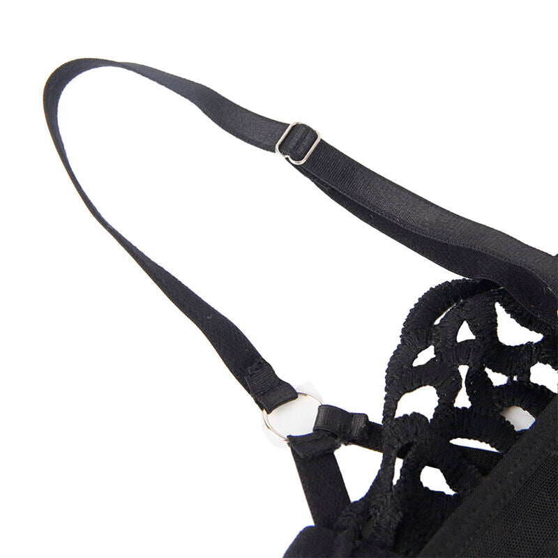 Body sexy en dentelle noir S/M - Subblime - SUBBLIME BODYSTOCKINGS