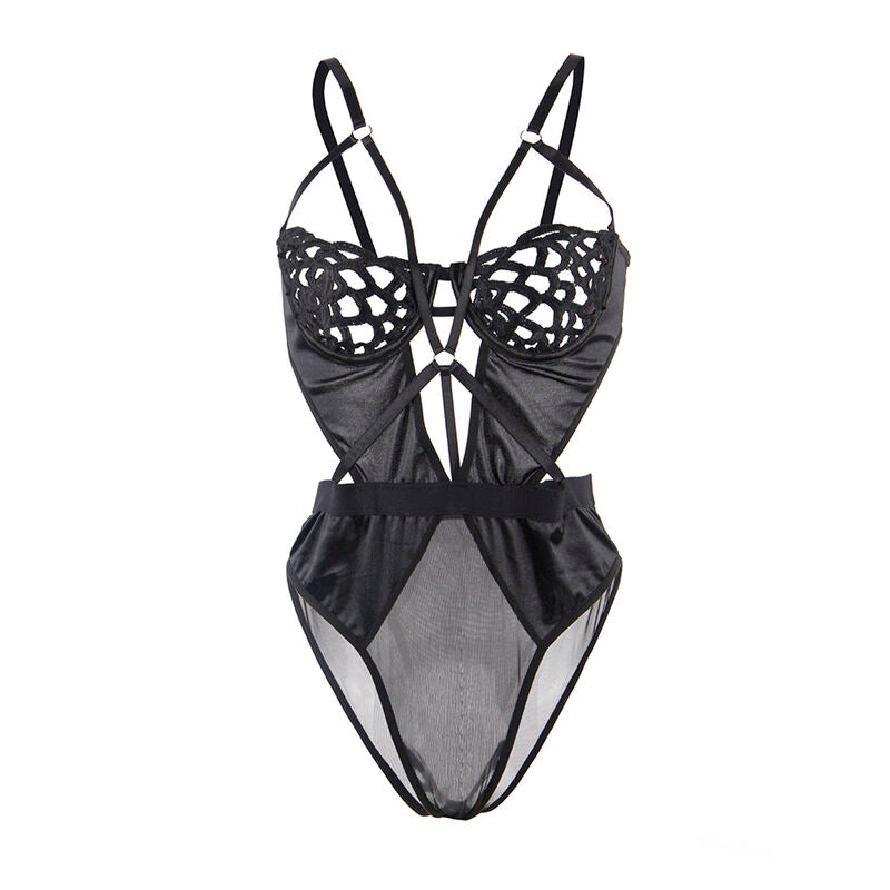 Body sexy en dentelle noir S/M - Subblime