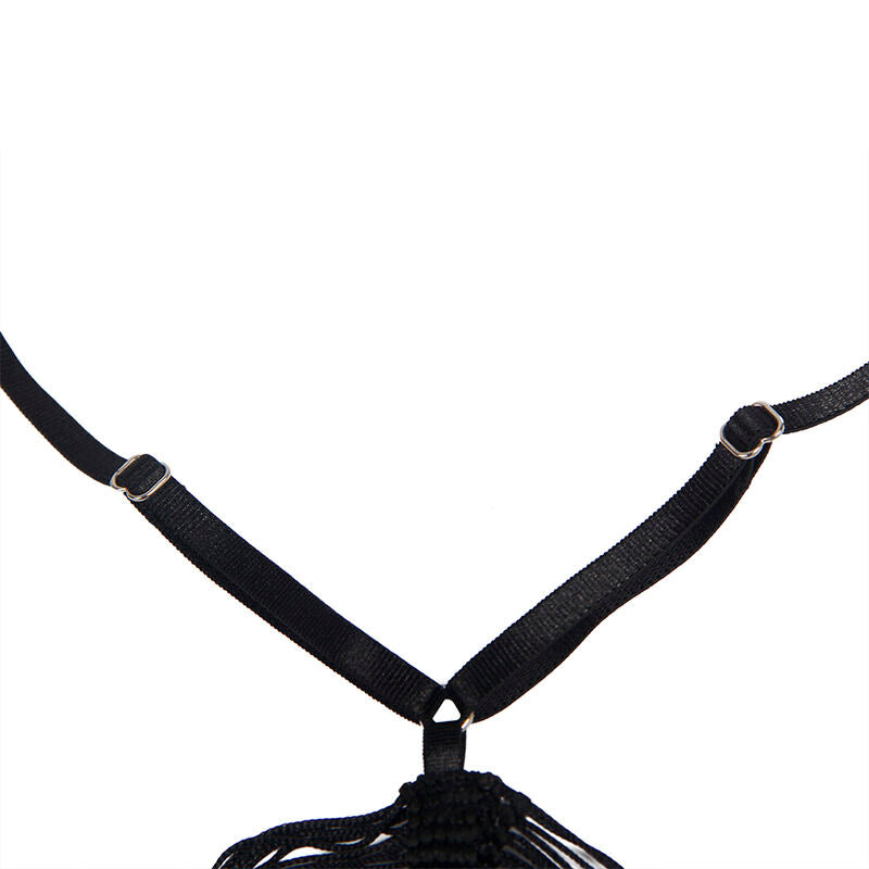 Robe à bretelles et string noir L/XL - Subblime - SUBBLIME SETS