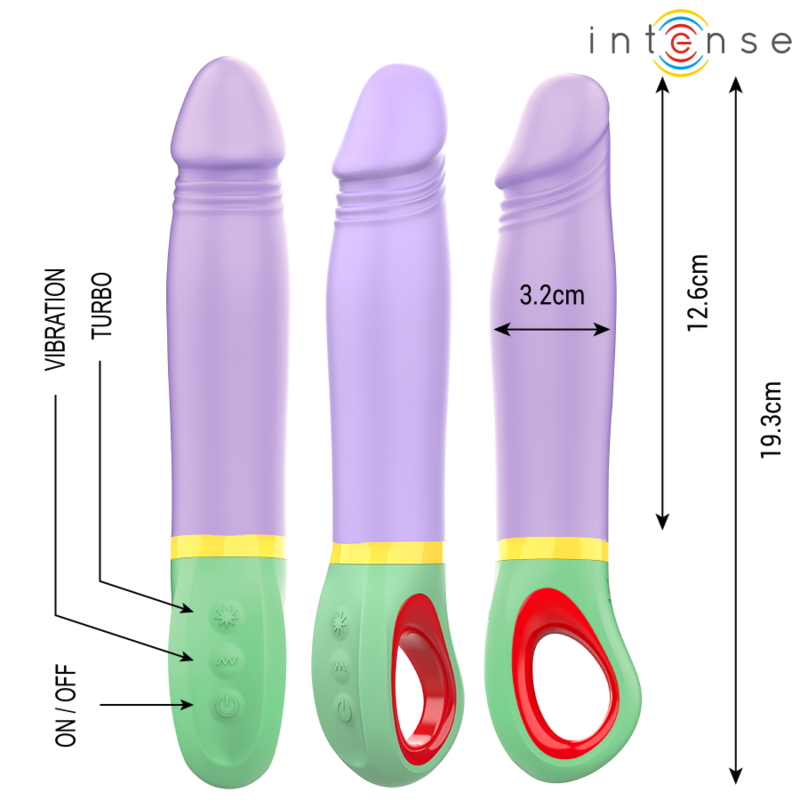 Vibromasseur Classique Velma Violet - Intense
