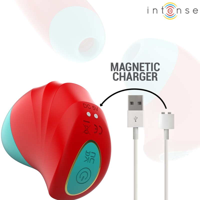 Stimulateur Clitoridien Donnie Rouge/Vert - Intense