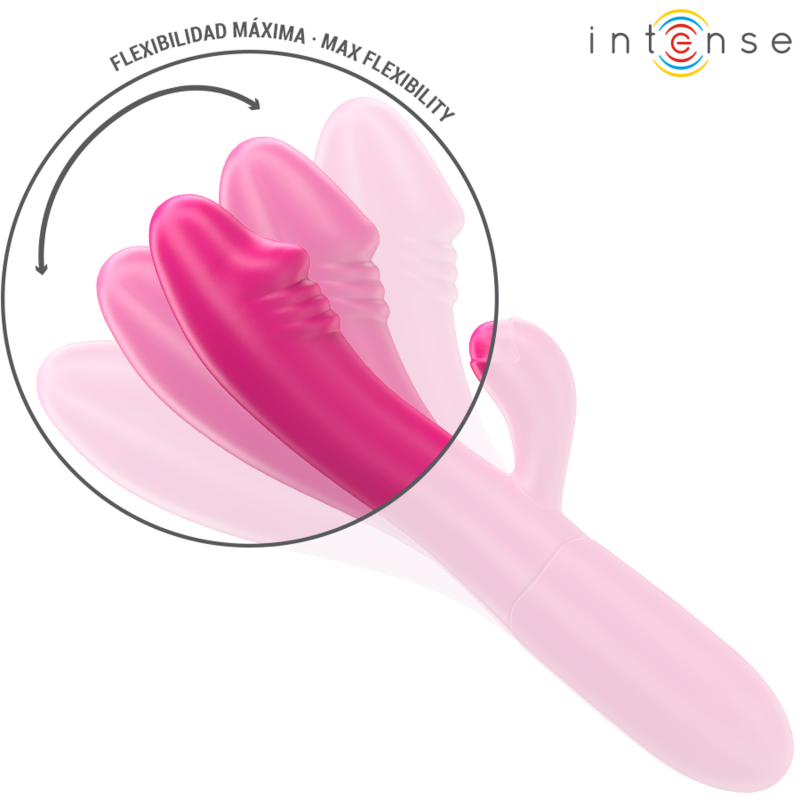 Vibromasseur Ivy Flexible Langue Stimulante Rose - Intense