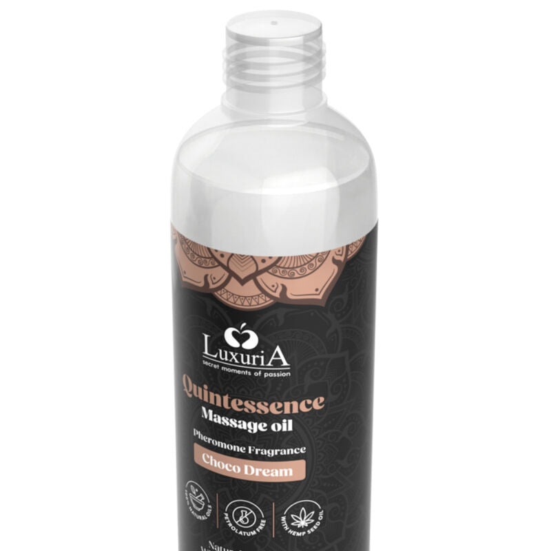 Intimateline - Huile Massage sensuelle Naturelle Chocolat - 150ml