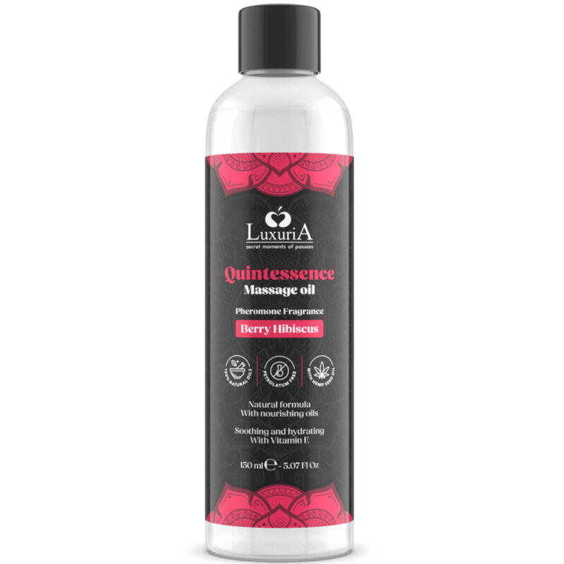 Intimateline - Huile Massage sensuelle Naturelle baies - 150ml
