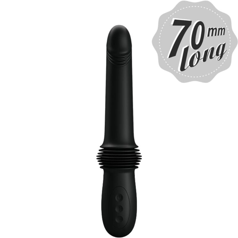 Vibromasseur Culotte Pazuzu Télécommandé Noir - Pretty Love