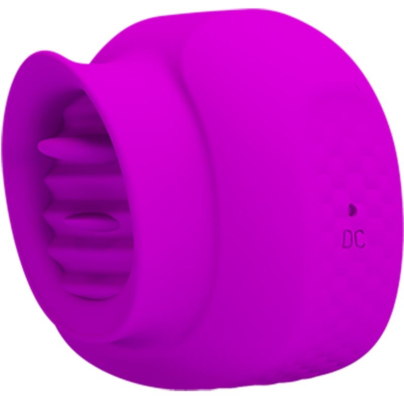 Stimulateur Clitoris Estelle Tongue 12 Vibrations Violet - Pretty Love