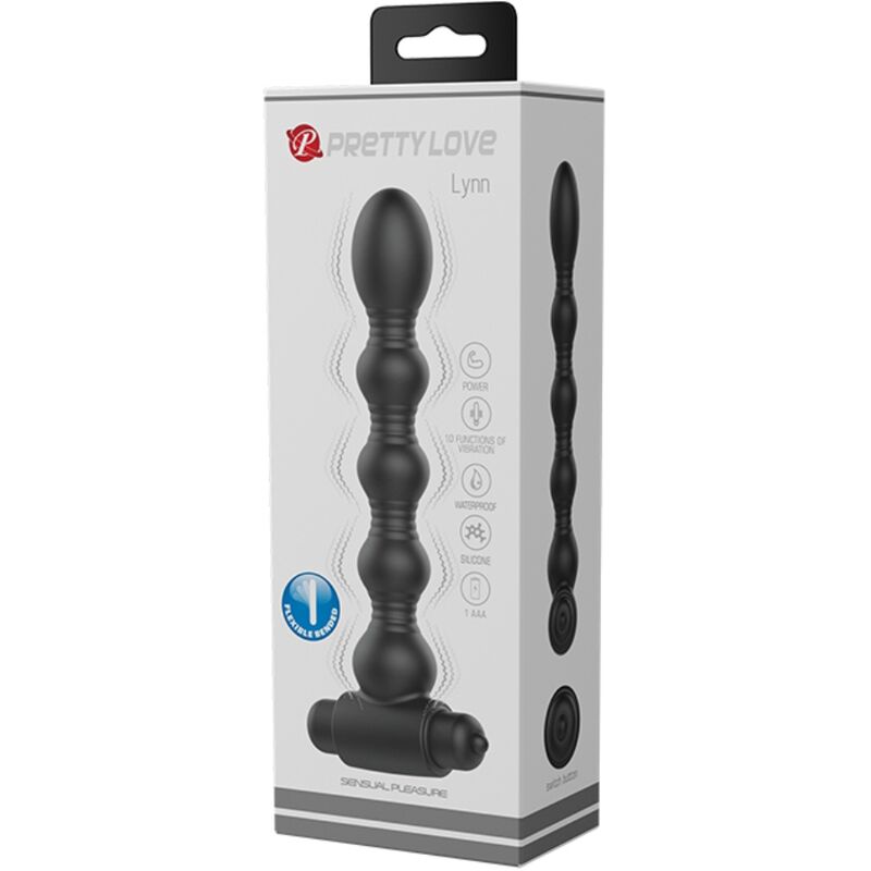 Plug Anal Vibrant Chapelet Lynn Noir - Pretty Love