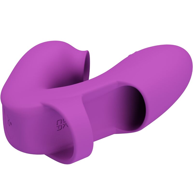 Stimulateur Clitoridien Pretty Love Doigt Vibrant Violet