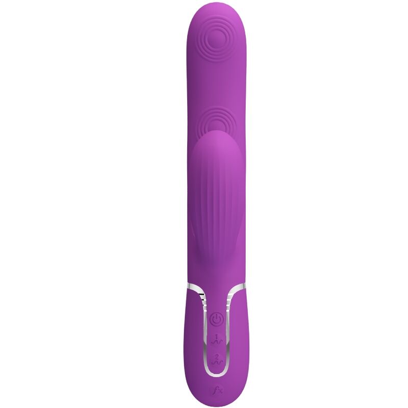 Stimulateur Rabbit Multifonction 3 en 1 Perlita Violet - Pretty Love