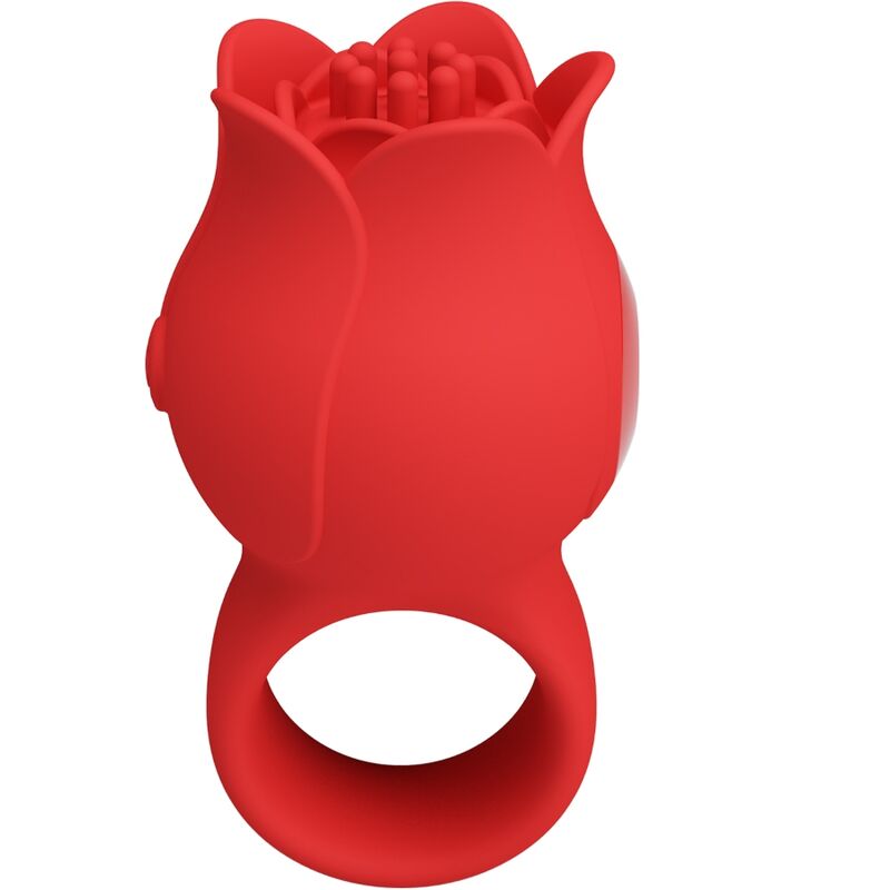 Stimulateur à Doigt Pretty Love Bague Rouge - Pretty Love