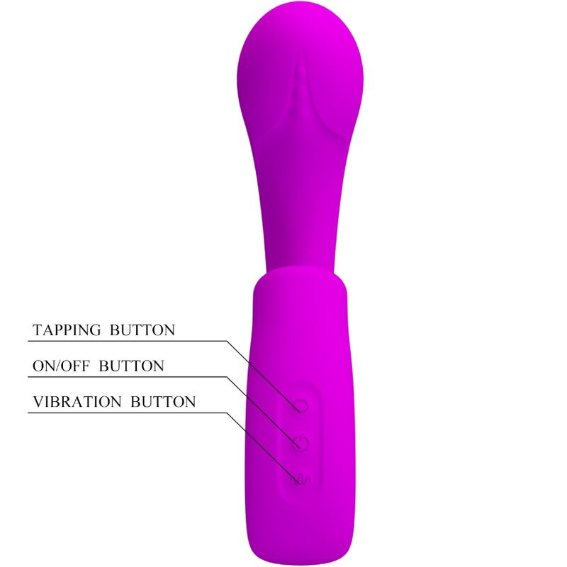 Stimulateur Double Sibel Violet - Pretty Love