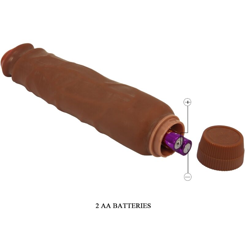 Baile - Vibromasseur Gode Réaliste Marron - 26 cm