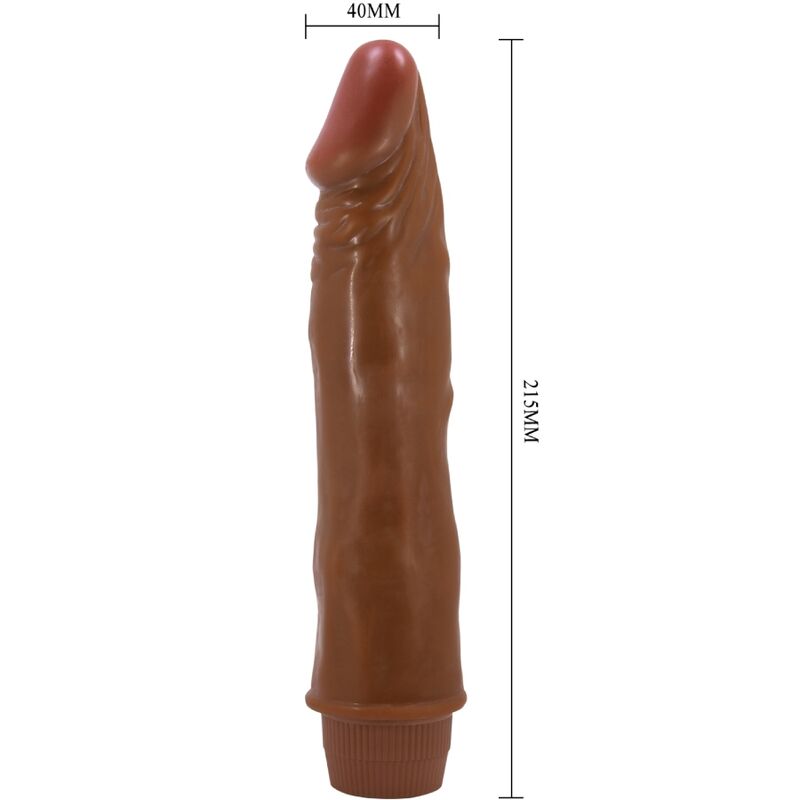 Baile - Vibromasseur Gode Réaliste Marron - 21 cm
