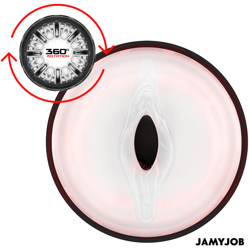 Masturbateur Storm 10 Modes Rotation et Poussée - JamyJob