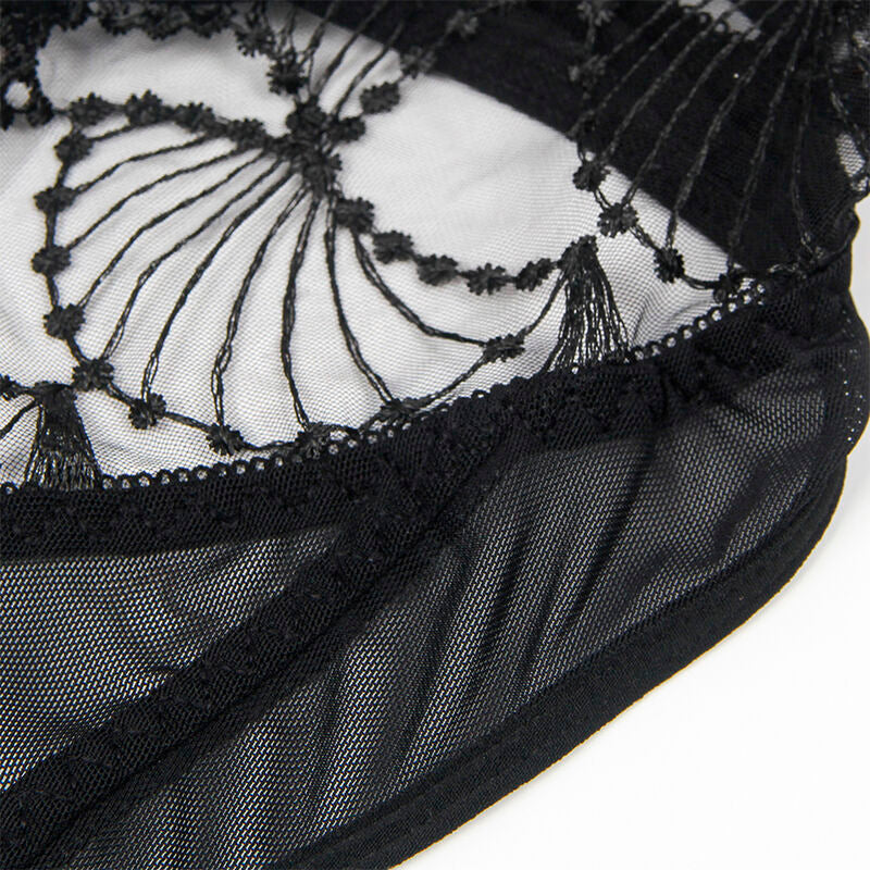 Body dentelle transparente noir L/XL - Subblime - SUBBLIME BODIES