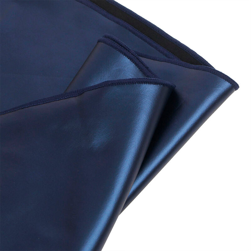 Robe à bretelles finition cuir PU bleue taille L/XL - Subblime - SUBBLIME DRESSES