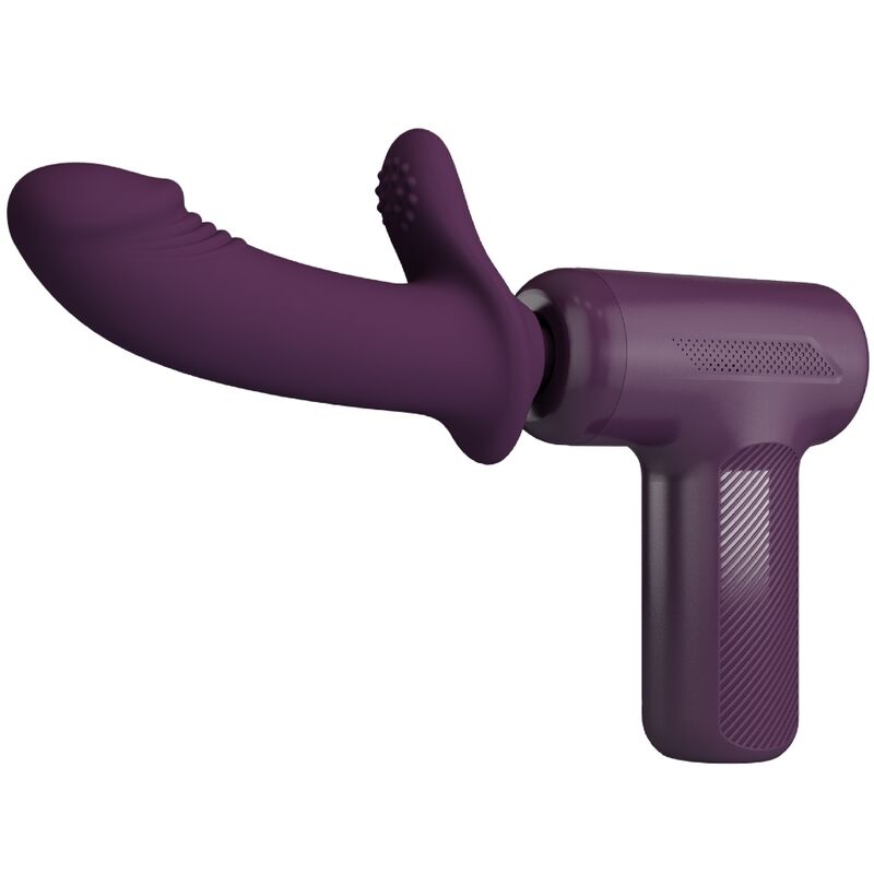 Pistolet de Massage DJ Scholar 5 Réglages Violet - Pretty Love