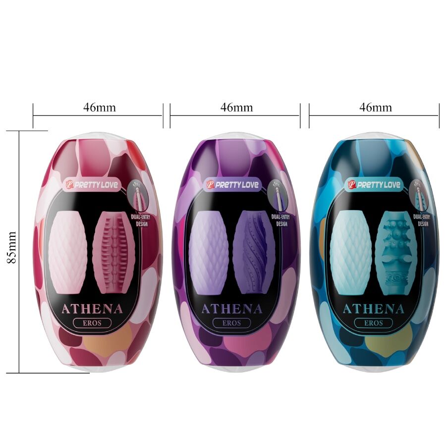 Masturbateurs Pack Athena Eros 15 Pièces - Pretty Love