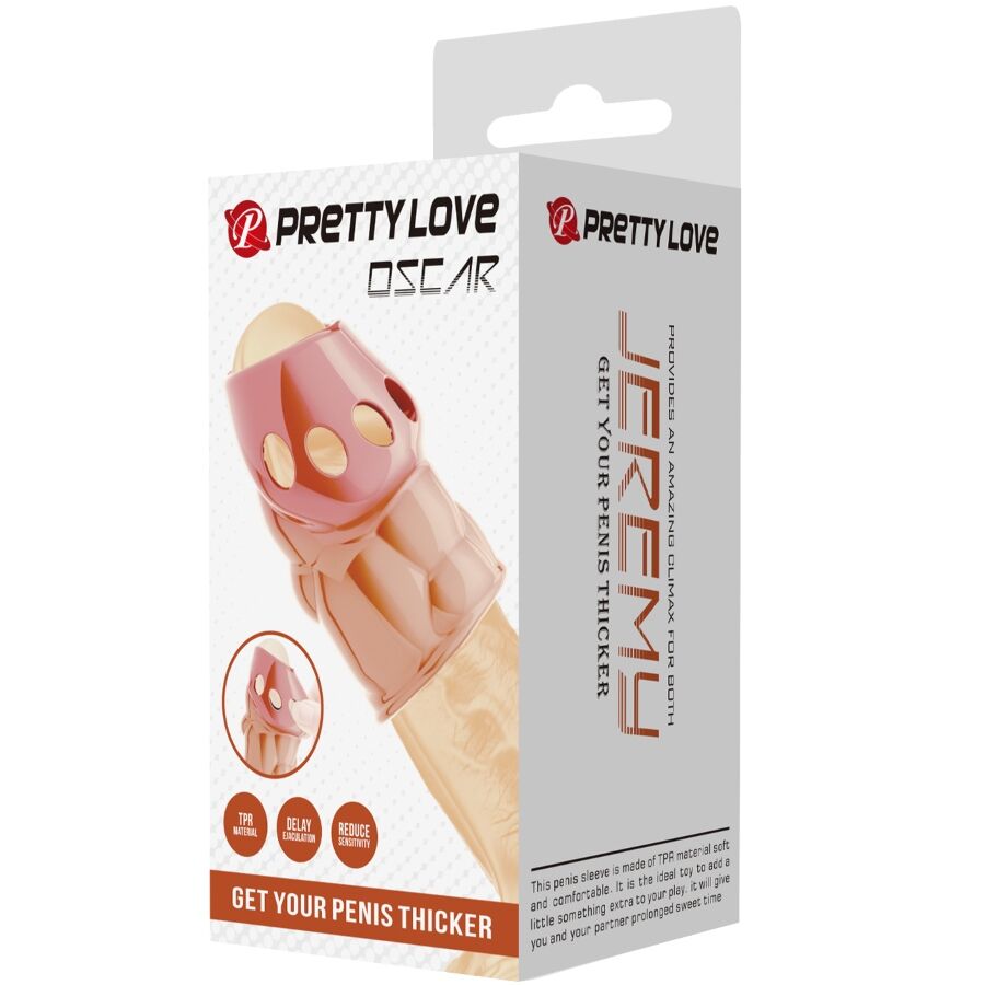 Gaine Pénienne Oscar Plus Épaisse Rose - Pretty Love