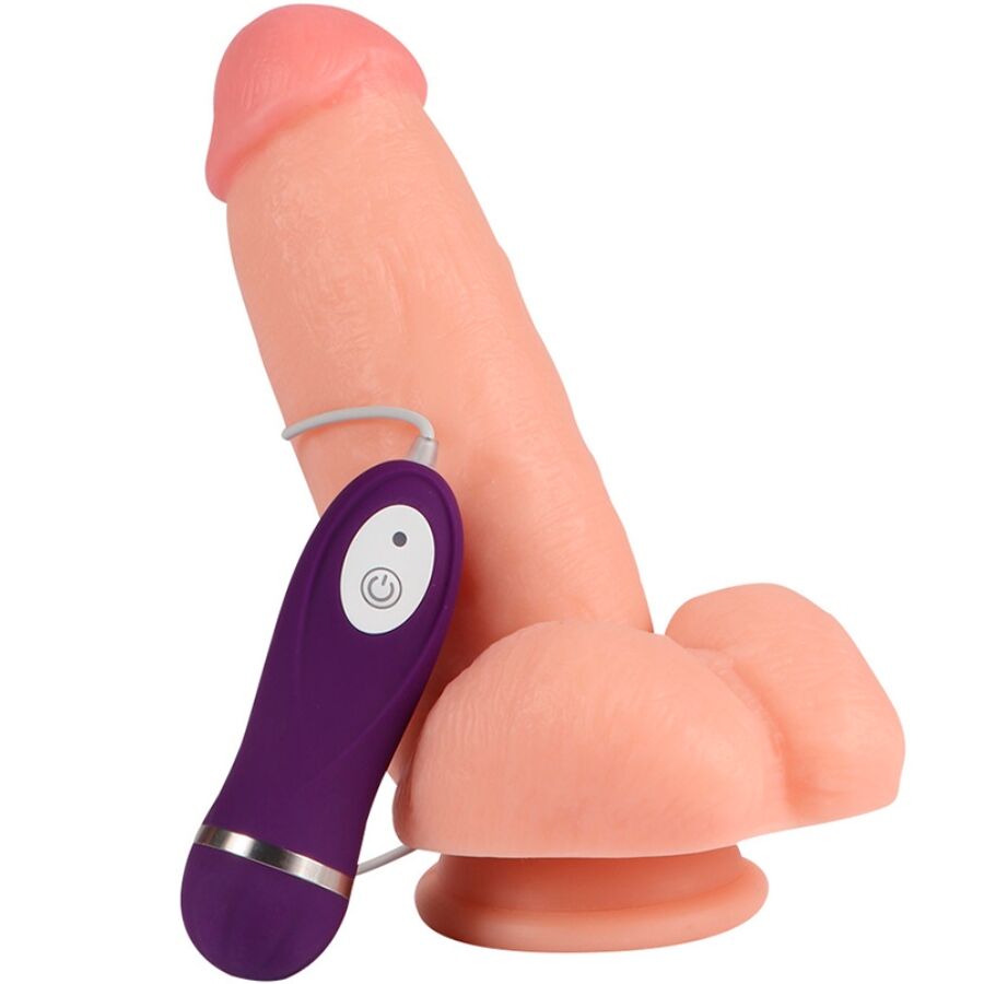 Gode Vibrant Red Eagle Télécommandé Rouge 17cm - SHEQU