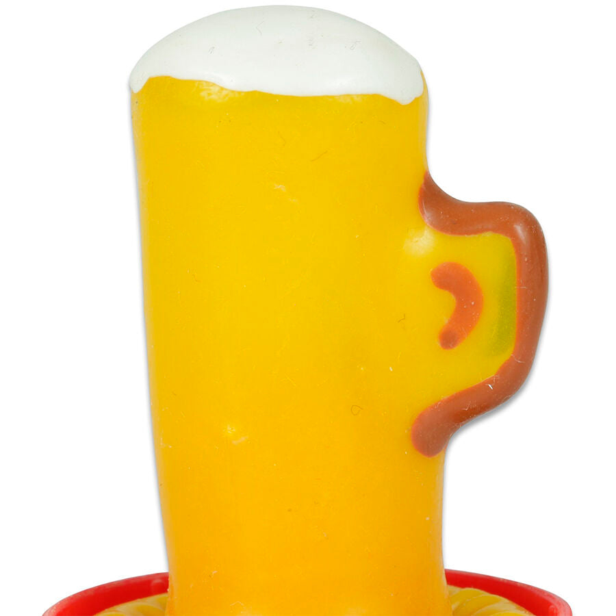 Préservatif Fantaisie Peint Main Verre de Bière - Condomerie - CONDOMERIE