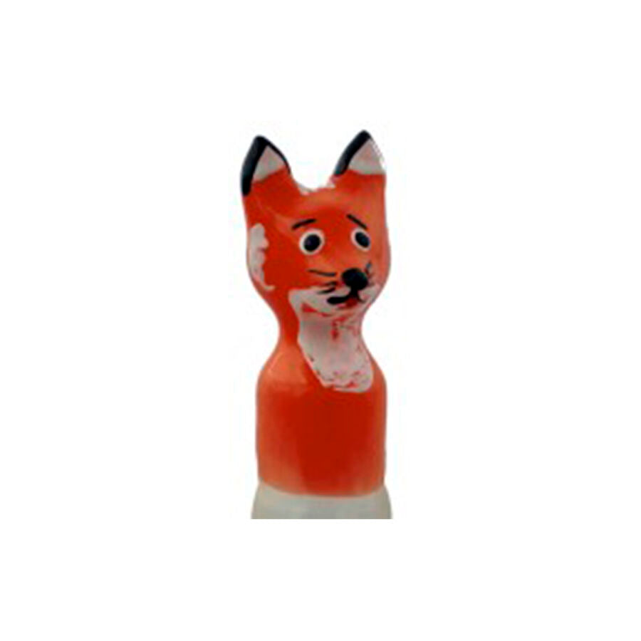 Préservatif Fantaisie Peint à la Main Fox Brown XL - Condomerie - CONDOMERIE