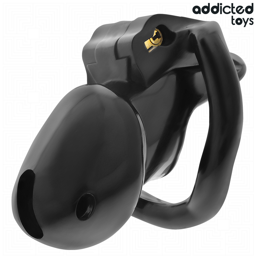Cage Chasteté Midnight Cell Taille S - Addicted Toys Locked