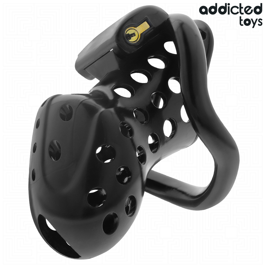 Cage de Chasteté Locked Pénis Creuse 10,5 cm - Addicted Toys