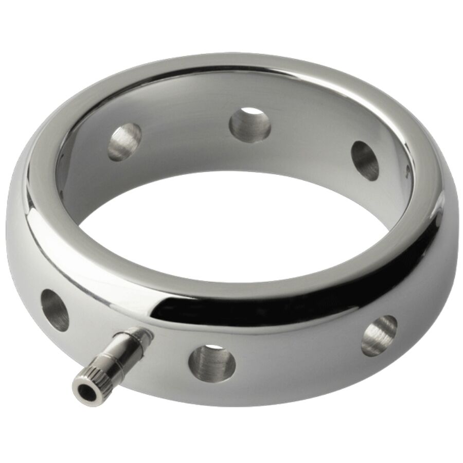 Anneau Pénien Électrostimulant Prestige Métal 46mm - ElectraStim