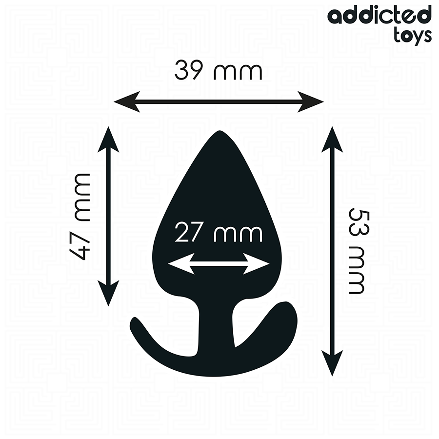 Plug Anal Taille S 5,3 cm - Addicted Toys