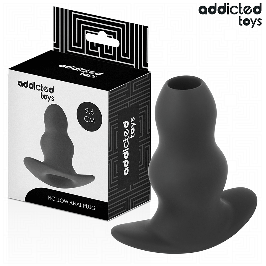 Plug Anal Creux Addicted Toys Taille M 9,6 cm - Addicted Toys