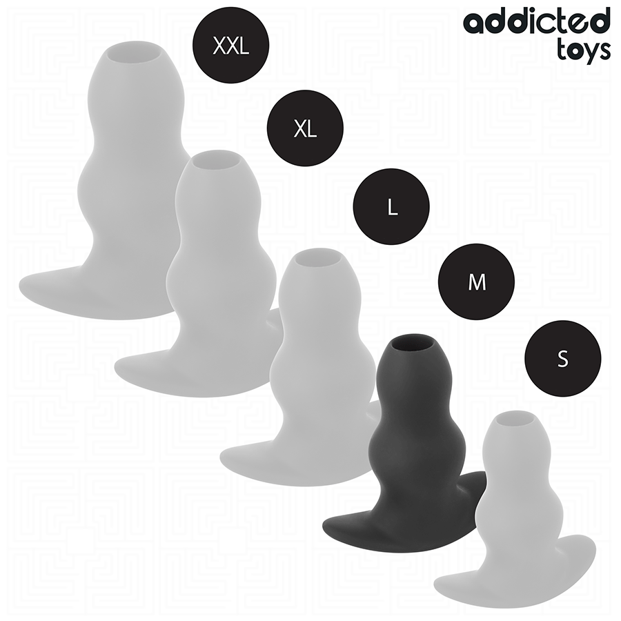 Plug Anal Creux Addicted Toys Taille M 9,6 cm - Addicted Toys
