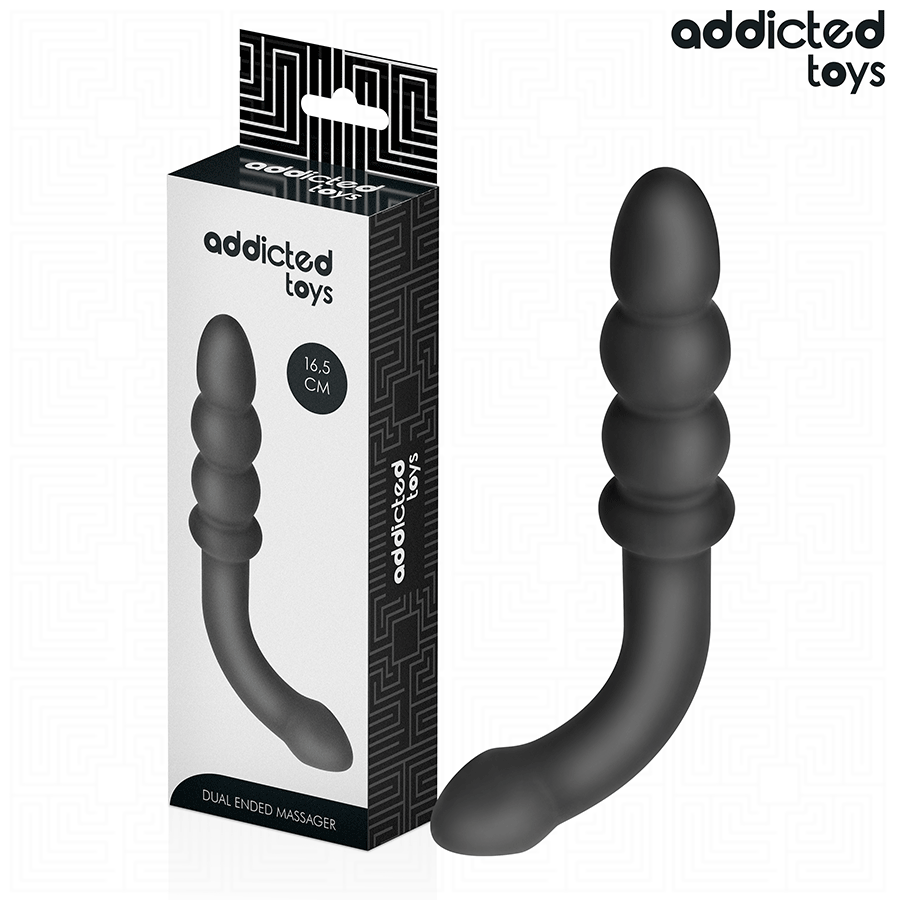 Masseur Anal Double Boules Progressives 16,5 cm - Addicted Toys